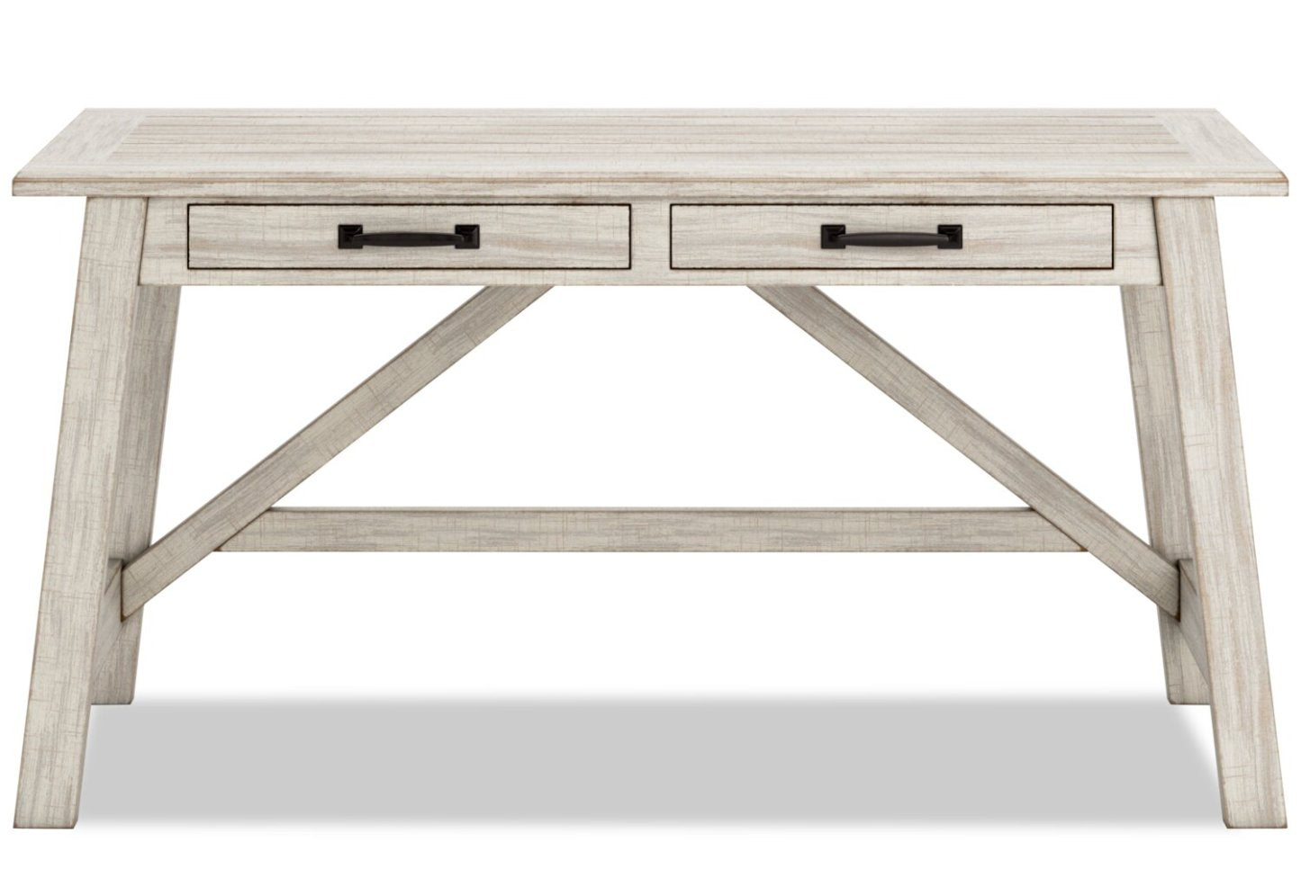 Bureau Carynhurst de 60,13 po à 2 tiroirs - blanchi