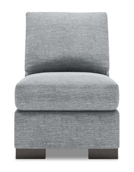 Fauteuil sans accoudoirs Sofa Lab Track - Luna étain | Fauteuil sans accoudoirs Track de la collection Sofa Lab - Luna Pewter | TR452291