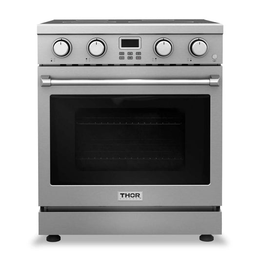 Thor Kitchen Cuisinière électrique professionnelle 4,8 pi³ - ARE30 | Cuisinière électrique professionnelle Thor Kitchen de 4,8 pi³ - ARE30 | ARE300SS