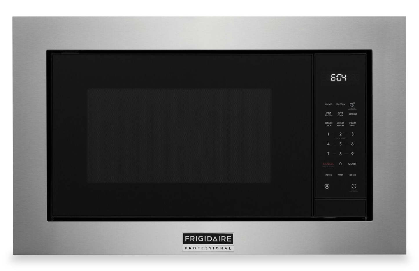 Frigidaire Professionnel 2,2 Cu. Fort. Micro-ondes encastrable - Acier inoxydable Smudge-Proof® - PMBS3080BF | Four à micro-ondes encastrable Frigidaire Professionnel de 2,2 pi3 - acier inoxydable Smudge-ProofMC - PMBS3080BF | PMBS30BF