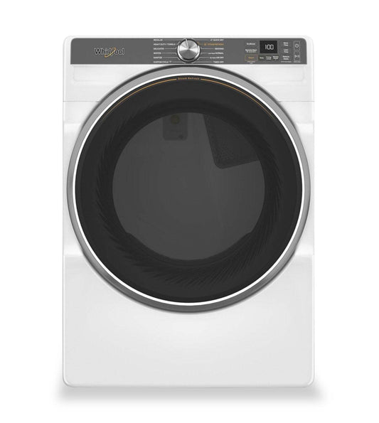 Whirlpool 7,4 pi³ Sécheuse électrique intelligente avec vapeur - YWED6720RW | Sécheuse électrique intelligente Whirlpool de 7,4 pi³ avec vapeur - YWED6720RW | YWED672W