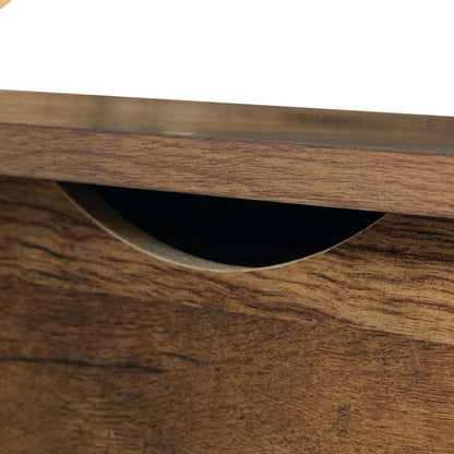 Bureau Palladia de 53,15 po à 3 tiroirs - chêne antique