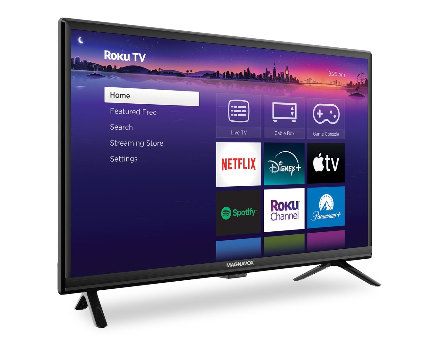MAGNAVOX 24 HD Ready Roku Smart TV | Téléviseur intelligent MAGNAVOX de 24 po avec Roku TVMC et prêt pour la HD | MRT2405R