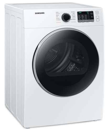 Sécheuse électrique Samsung de 24 po et de 4 pi³ - blanche - superposable - DV25B6800EW/AC | Samsung 24 4 Cu. Fort. Sécheuse électrique, blanche, empilable, DV25B6800EW/AC