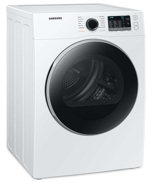 Sécheuse électrique Samsung de 24 po et de 4 pi³ - blanche - superposable - DV25B6800EW/AC | Samsung 24 4 Cu. Fort. Sécheuse électrique, blanche, empilable, DV25B6800EW/AC