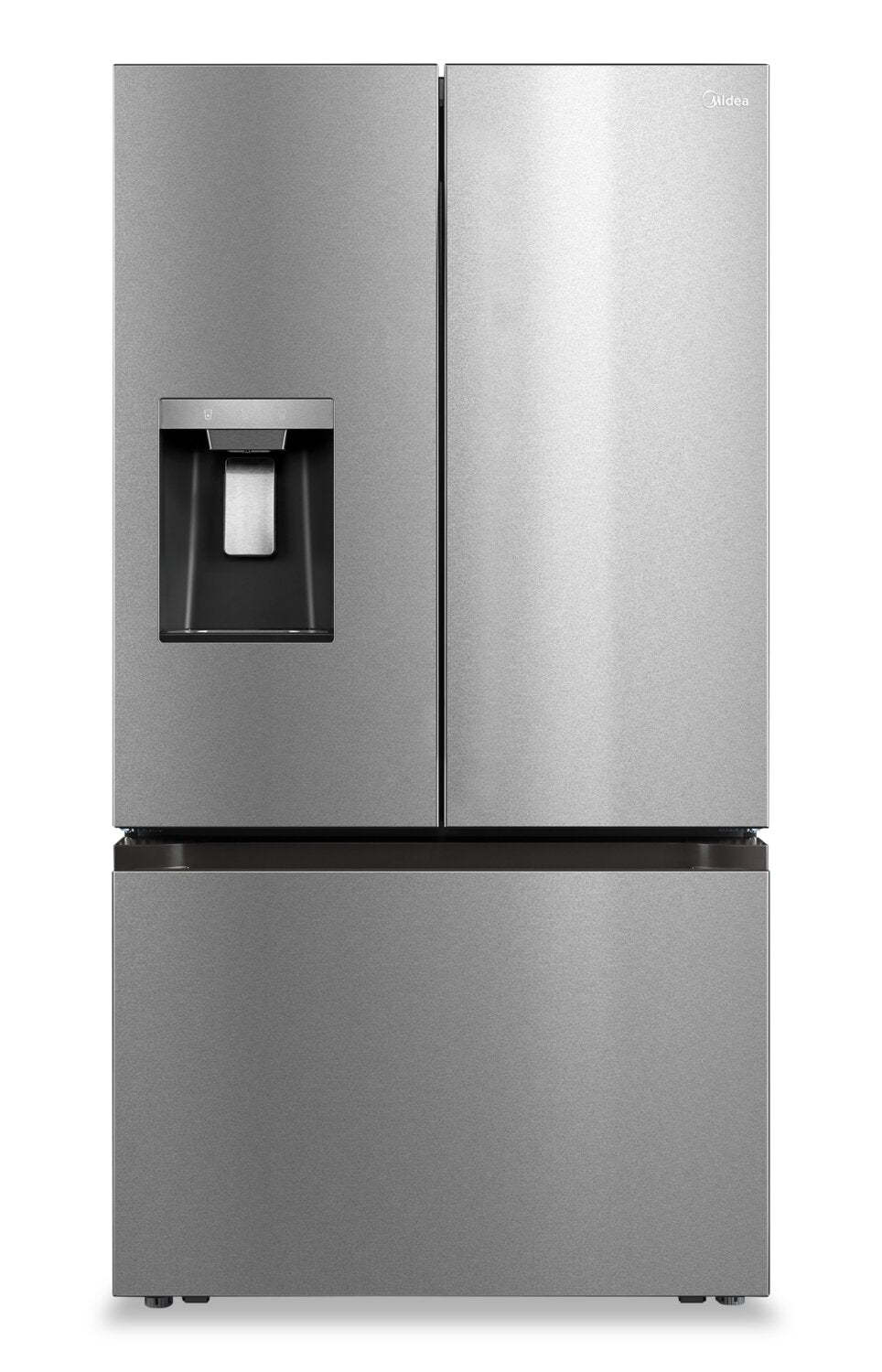 Midea 36 29.3 Cu. Ft. Réfrigérateur intelligent à portes françaises - Acier inoxydable - MRF29D2AST | Réfrigérateur intelligent Midea de 36 po et de 29,3 pi³ à portes françaises - acier inoxydable - MRF29D2AST | MRF29D2S