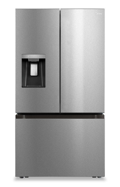 Midea 36 29.3 Cu. Ft. Réfrigérateur intelligent à portes françaises - Acier inoxydable - MRF29D2AST | Réfrigérateur intelligent Midea de 36 po et de 29,3 pi³ à portes françaises - acier inoxydable - MRF29D2AST | MRF29D2S