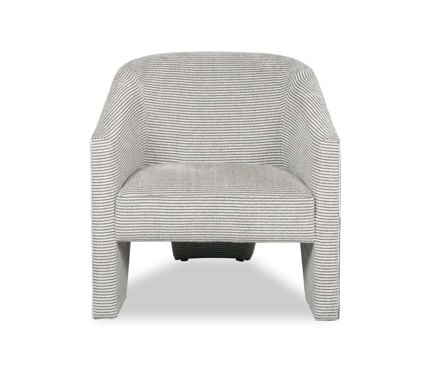 Fauteuil d'appoint en tissu chenille Adria 31 - Encre multicolore | Fauteuil d'appoint Adria de 31 po en tissu de chenille - encre multicolore