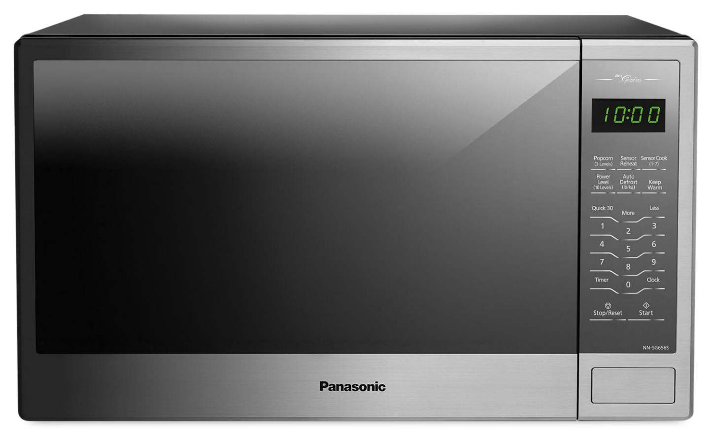Panasonic Genius® 1,3 Cu. Fort. Micro-ondes de comptoir - NNSG656SC | Four à micro-ondes de comptoir Panasonic GeniusMD de 1,3 pi3 - NNSG656SC | NNSG65SC