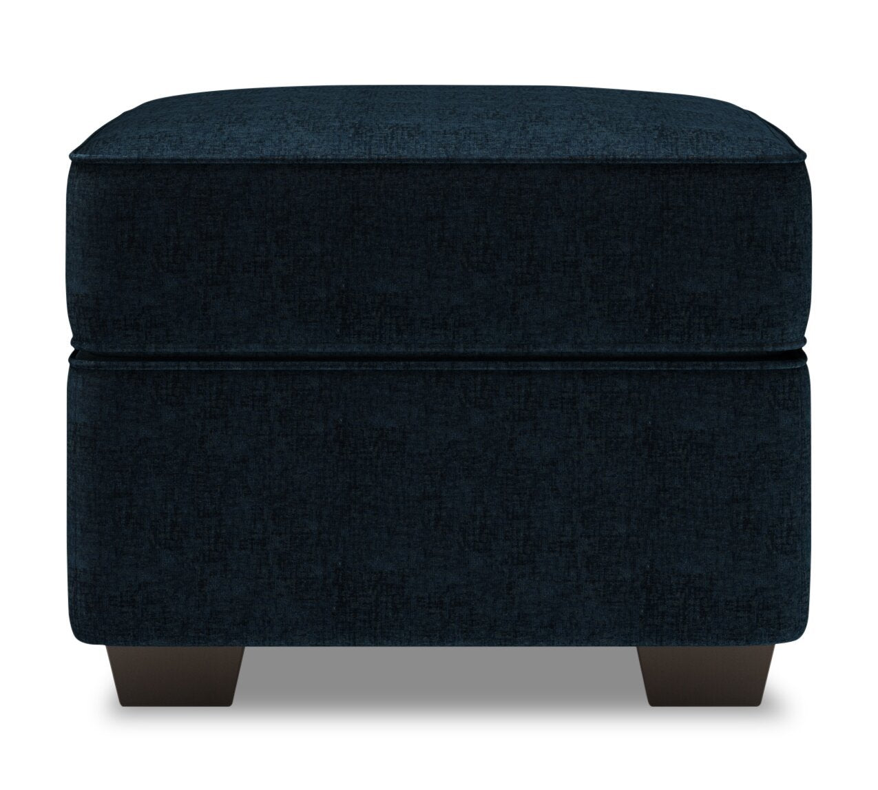 Fabriqué au Canada Canapé personnalisable Lab Roll 24 en tissu chenille - Bleu indigo de luxe | Pouf Roll de Sofa Lab de 24 po fabriqué au Canada en tissu chenille - bleu Luxury Indigo | RO803193