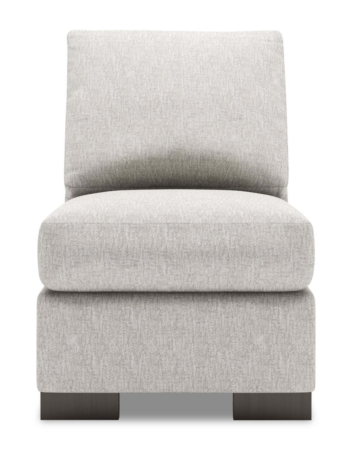 Fauteuil sans accoudoirs Track de la collection Sofa Lab - Luxury Silver | TR452793