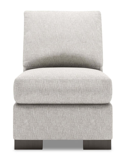 Fauteuil sans accoudoirs Track de la collection Sofa Lab - Luxury Silver | TR452793