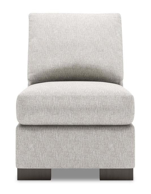 Fauteuil sans accoudoirs Track de la collection Sofa Lab - Luxury Silver | TR452793