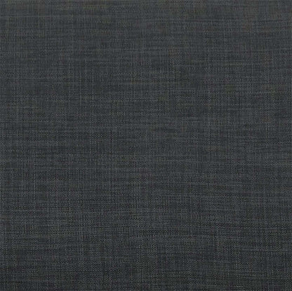 Fabriqué au Canada, canapé Sawyer de 83 po en tissu d’apparence lin avec coussins réversibles et coussins décoratifs - gris anthracite