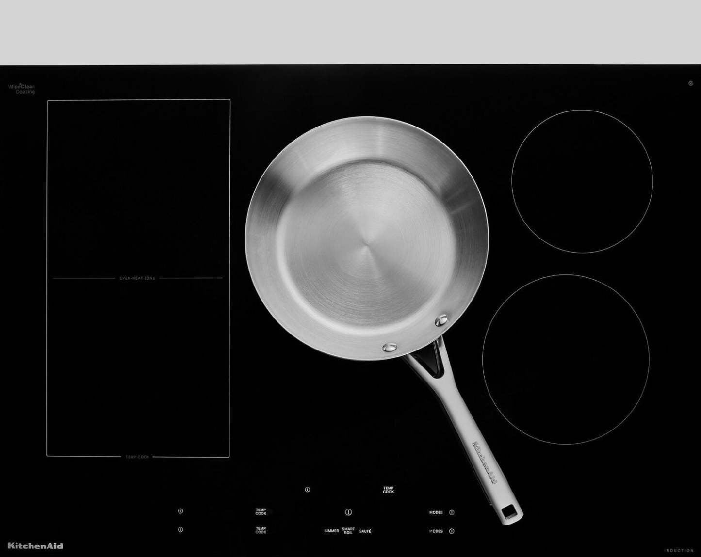 KitchenAid 30 Plaque de cuisson à induction à 5 éléments - Noir - KCIT730SBL | Surface de cuisson à induction KitchenAid de 30 po à 5 éléments - noire - KCIT730SBL