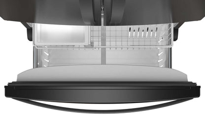 Whirlpool 36 20 pi3 Réfrigérateur de profondeur comptoir à portes françaises - noir - WRFC2036RB | Réfrigérateur Whirlpool de 20 pi3 et de 36 po de profondeur comptoir à portes françaises - noir - WRFC2036RB | WRFC20RB