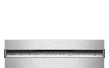 Lave-vaisselle KitchenAid de 24 po et de 41 dBA avec 3e panier à jets - acier inoxydable avec fini PrintShieldMC - KDFS324SPS