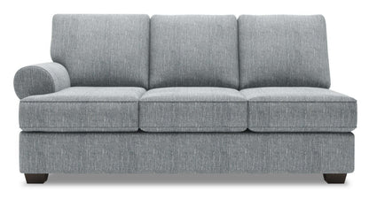 Sofa Lab Roll LAF Sofa Bed - Luna Pewter | Sofa-lit de gauche Roll de la collection Sofa Lab - Luna Pewter | RO612291