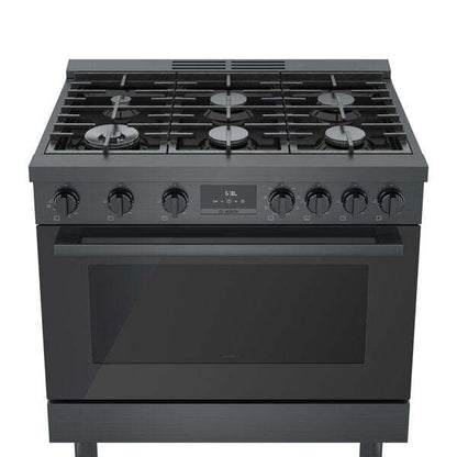 Bosch 800 Series 3.5 Cu. Ft. Dual Fuel Freestanding Range - HDS8645C | Cuisinière hybride amovible Bosch de série 800 - HDS8645C | HDS8645C