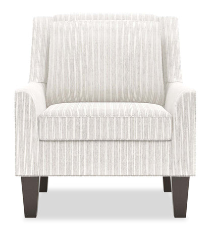Fauteuil d'appoint club Sofa Lab personnalisable en tissu 29 po avec pattes en bois - blanc Dolphin White | Fauteuil d'appoint club Sofa Lab de 29 po fabriqué au Canada en tissu avec pattes en bois - blanc Dolphin White | CLUB1160