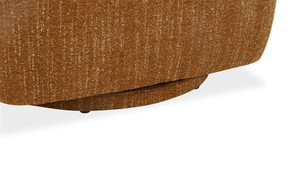 Fauteuil d'appoint pivotant Villa - Moutarde | Fauteuil d'appoint pivotant Villa - moutarde