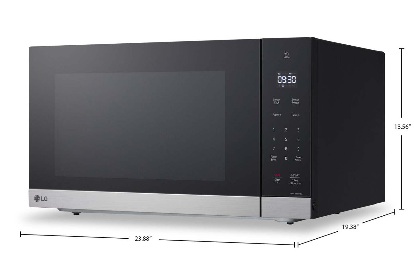 LG 2 Cu. Fort. Micro-ondes de comptoir NeoChef™ avec onduleur intelligent et cuisson par capteur - MSER2090S | Four à micro-ondes de comptoir LG NeoChefMC de 2 pi3 avec technologie Smart Inverter et cuisson par capteur - MSER2090S | MSER209S