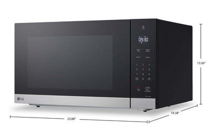 LG 2 Cu. Fort. Micro-ondes de comptoir NeoChef™ avec onduleur intelligent et cuisson par capteur - MSER2090S | Four à micro-ondes de comptoir LG NeoChefMC de 2 pi3 avec technologie Smart Inverter et cuisson par capteur - MSER2090S | MSER209S