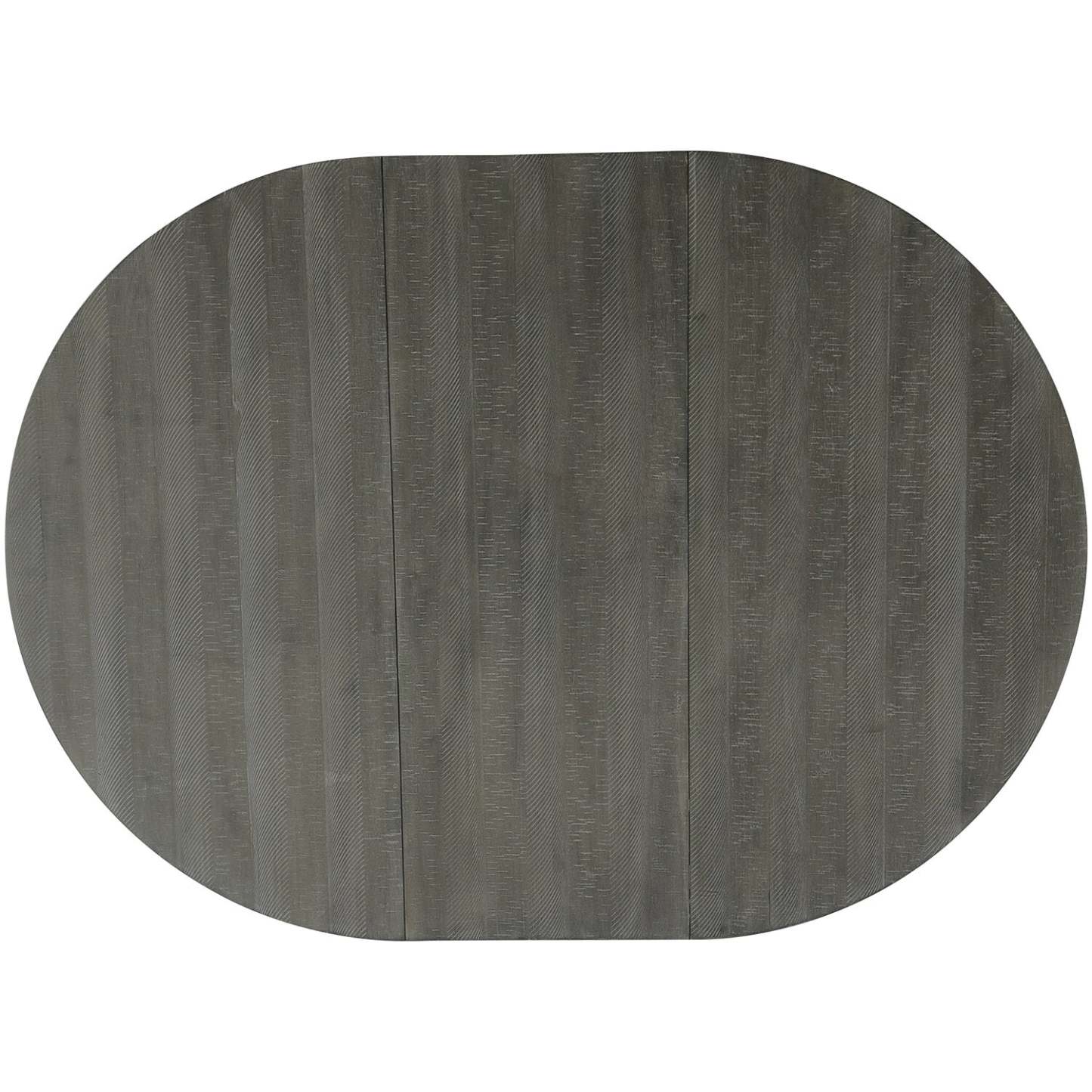 Ensemble de salle à manger Alto 7 pièces avec table ronde, rallonge de 48 po à 66 po (L), base à tréteaux et 6 chaises - gris