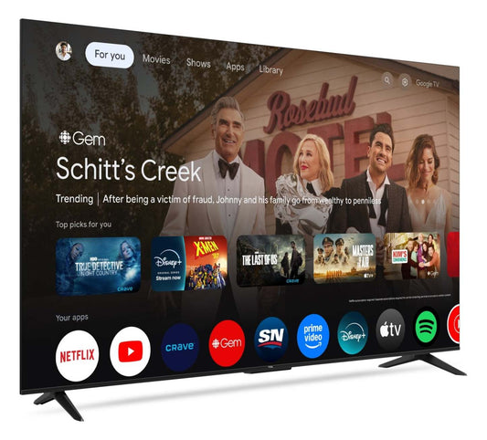 Téléviseur intelligent Google TCL 65 S45K 4K UHD | Téléviseur intelligent TCL S45K UHD 4K de 65 po avec Google TVMC