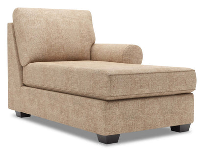 Sofa Lab Roll RAF Chaise - Luxe Taupe | Fauteuil long de gauche Roll de la collection Sofa Lab - Luxe Taupe | RO282893