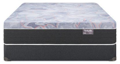 Springwall Ensemble de matelas ferme simple Yorkville à plateau lisse | Ensemble matelas ferme à plateau-coussin lisse Yorkville de Springwall pour lit simple