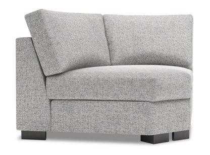 Sofa Lab Track Curved Wedge - Luna Domino | Fauteuil courbé en coin Track de la collection Sofa Lab - Luna Domino | TR842191