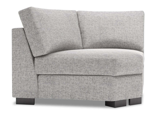 Sofa Lab Track Curved Wedge - Luna Domino | Fauteuil courbé en coin Track de la collection Sofa Lab - Luna Domino | TR842191