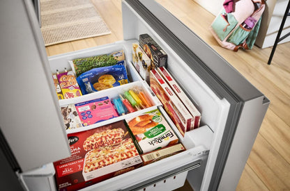 Whirlpool 36 30.5 Cu. Ft. French-Door Refrigerator with Interior Water Dispenser - Stainless Steel - WRFF3336SZ | Réfrigérateur Whirlpool de 36 po et de 30,5 pi³ à portes françaises avec distributeur d’eau - acier inoxydable - WRFF3336SZ | WRFF333Z