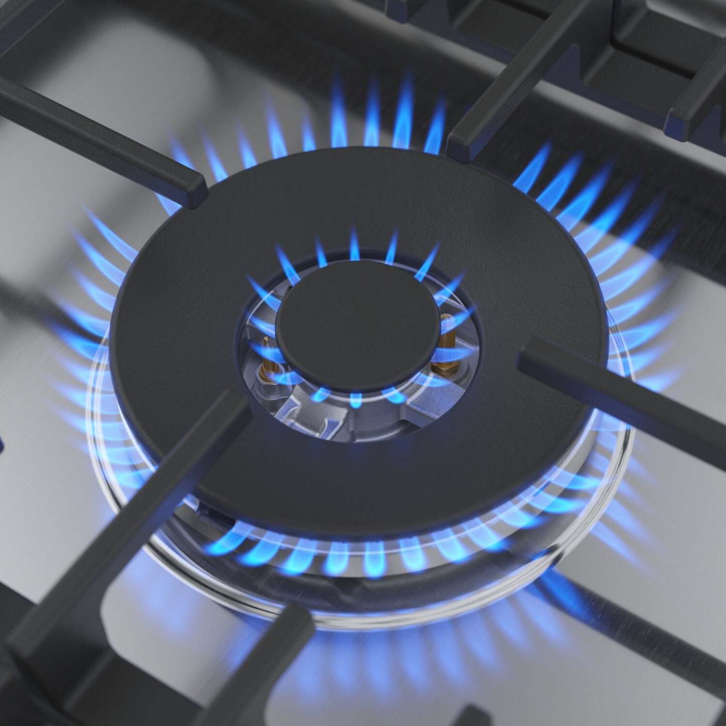 Surface de cuisson à gaz Bosch de série 800 de 30 po avec brûleur puissant à flamme double - NGM8059UC | NGM805UC