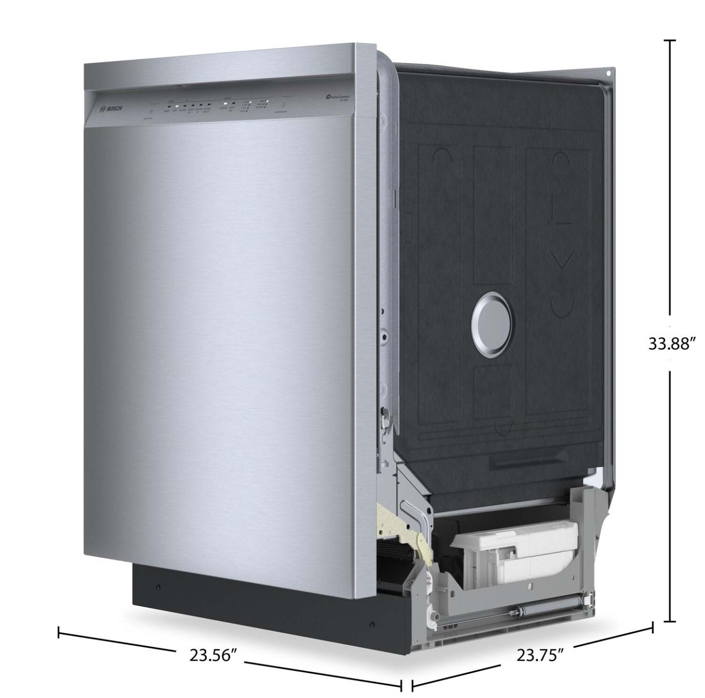 Bosch 300 Series 24 48 dBA Lave-vaisselle intelligent avec PrecisionWashMD - Acier inoxydable - SHE41CM5N | Lave-vaisselle intelligent Bosch de série 300 de 24 po de 48 dBA avec PrecisionWashMD - acier inoxydable - SHE41CM5N | SHE41M5N