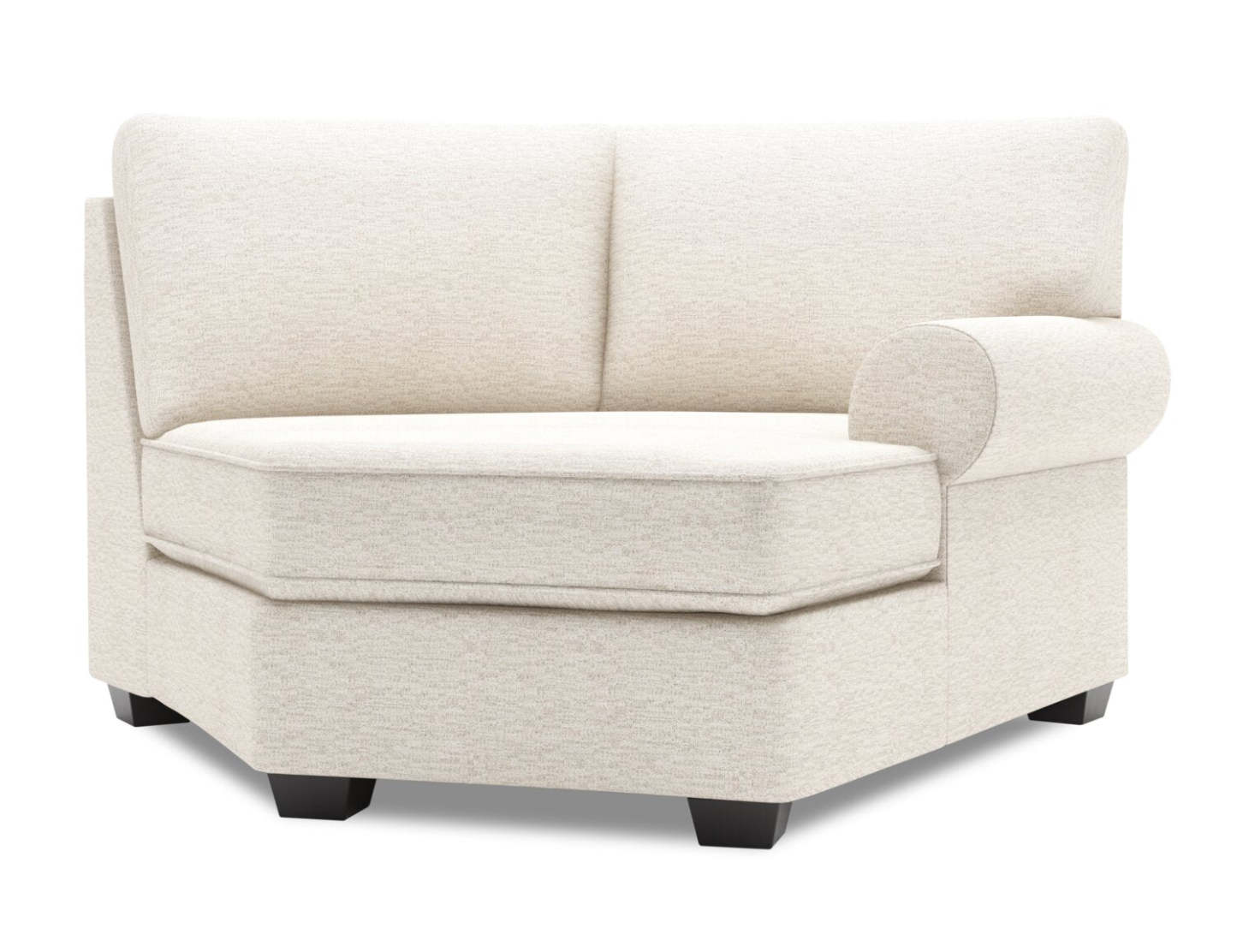 Canapé Lab Roll RAF Cuddler - Luxury Sand | Fauteuil Cuddler de droite Roll de la collection Sofa Lab - Luxury Sand | RO863093