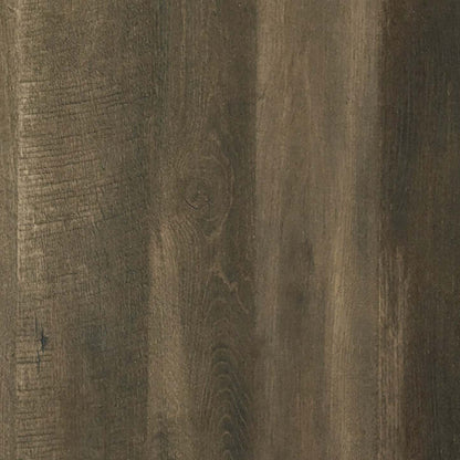 Haven 64 Meuble pour téléviseur rustique avec foyer électrique, rangement et système de gestion des câbles pour téléviseurs jusqu'à 70 po - brun