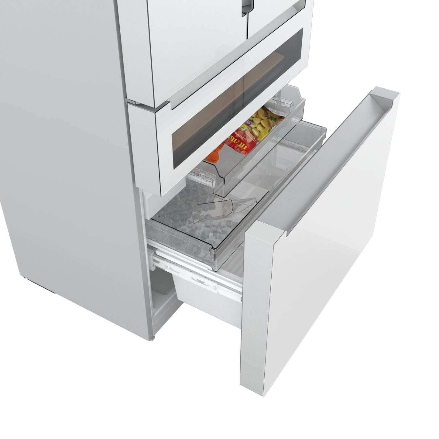Bosch 36 20.5 Cu. Ft. 800 Series Smart Counter-Depth French-Door Refrigerator - B36CL81ENW  | Réfrigérateur intelligent Bosch série 800 de 36 po et de 20,5 pi3 de profondeur comptoir à portes françaises - B36CL81ENW  | B36CL81W
