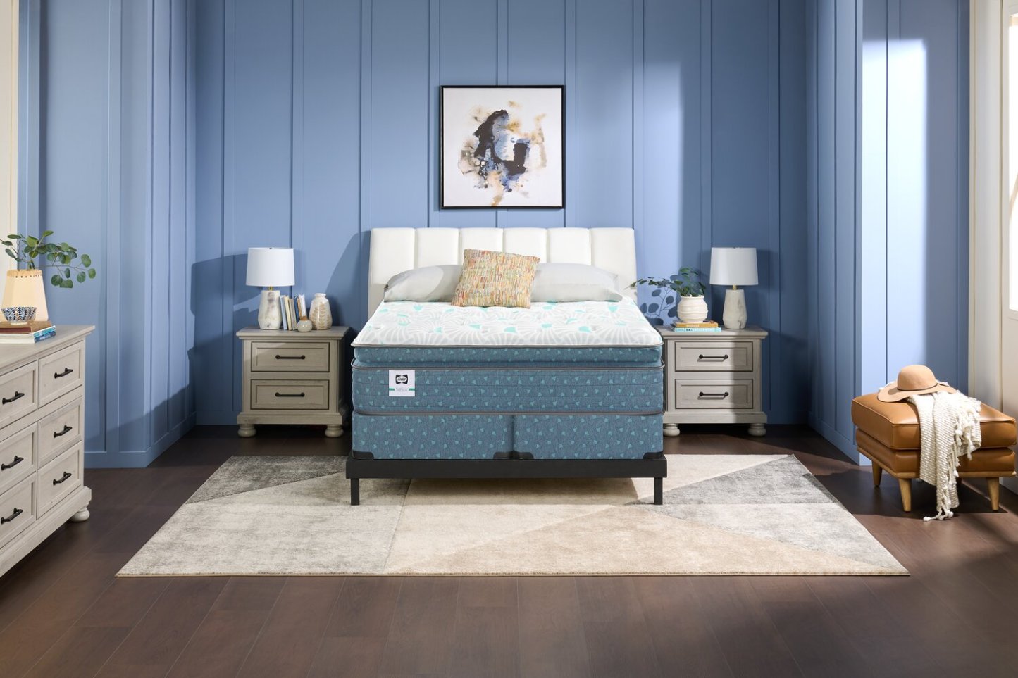 Sealy Posturepedic® Luxury Crown Jewel® Resort Paradiso Euro Pillowtop King Mattress Set | Ensemble Matelas Euro-plateau épais Paradiso Resort Luxury Posturepedic Crown Jewel de Sealy pour très grand lit