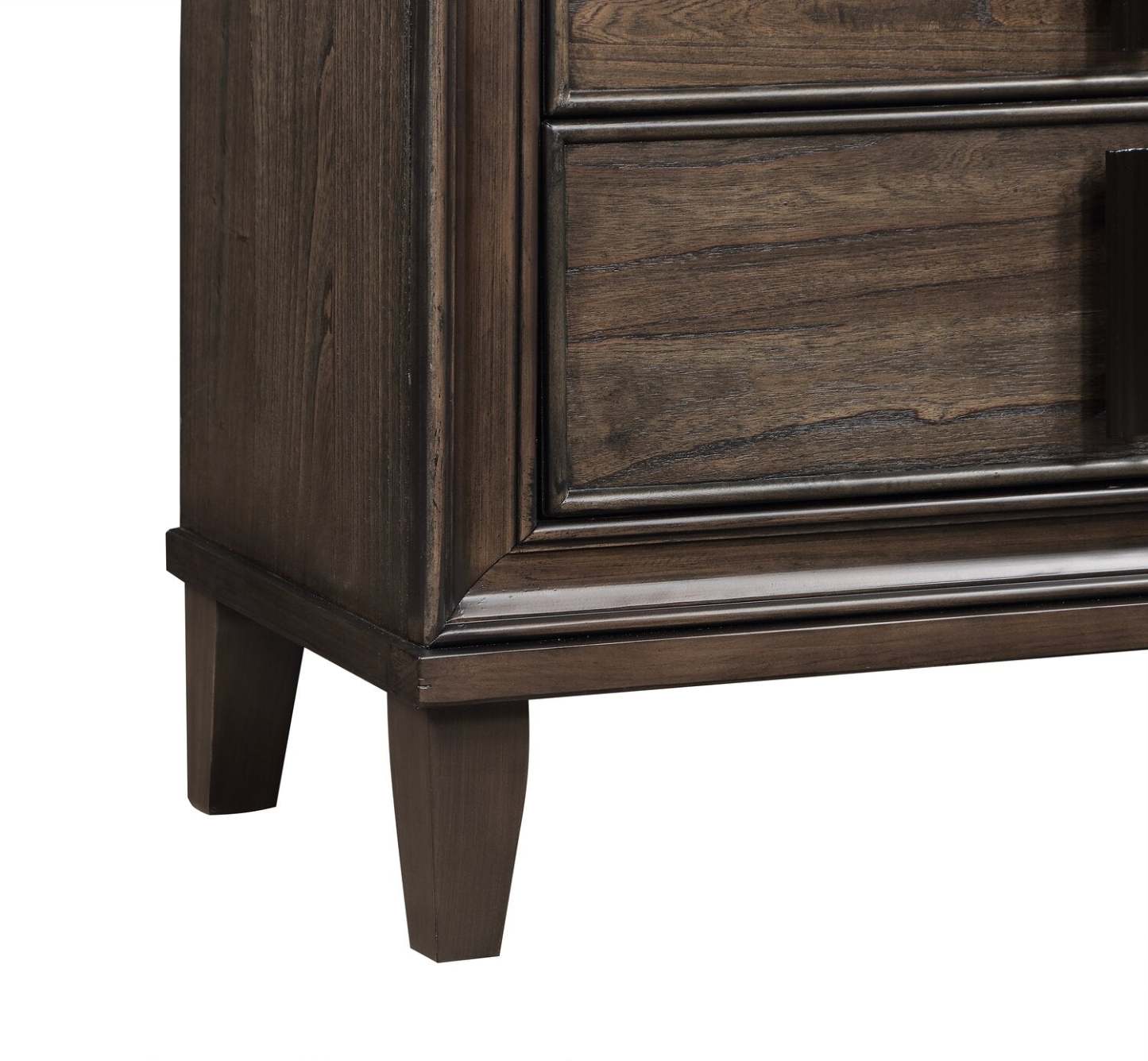 Commode de chambre à coucher Kane, 5 tiroirs, 35,4 L x 53 H - Marron | Commode verticale Kane de 35,4 po (L) x 53 po (H) à 5 tiroirs pour la chambre à coucher - brune