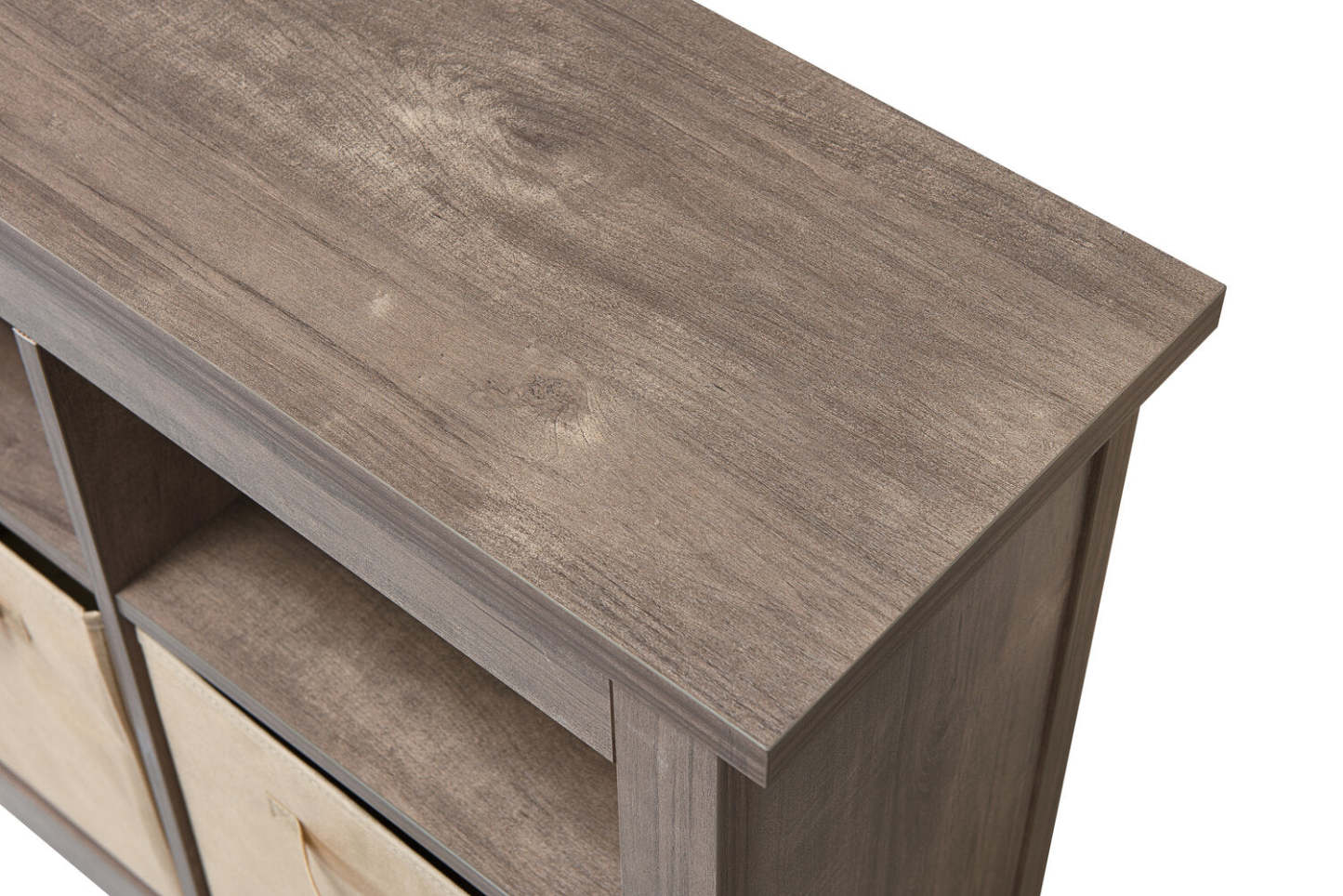 Table d'entrée Kimberly 47.25 avec trois paniers - Beige|Table d'entrée Kimberly de 47,25 po avec 3 paniers - beige