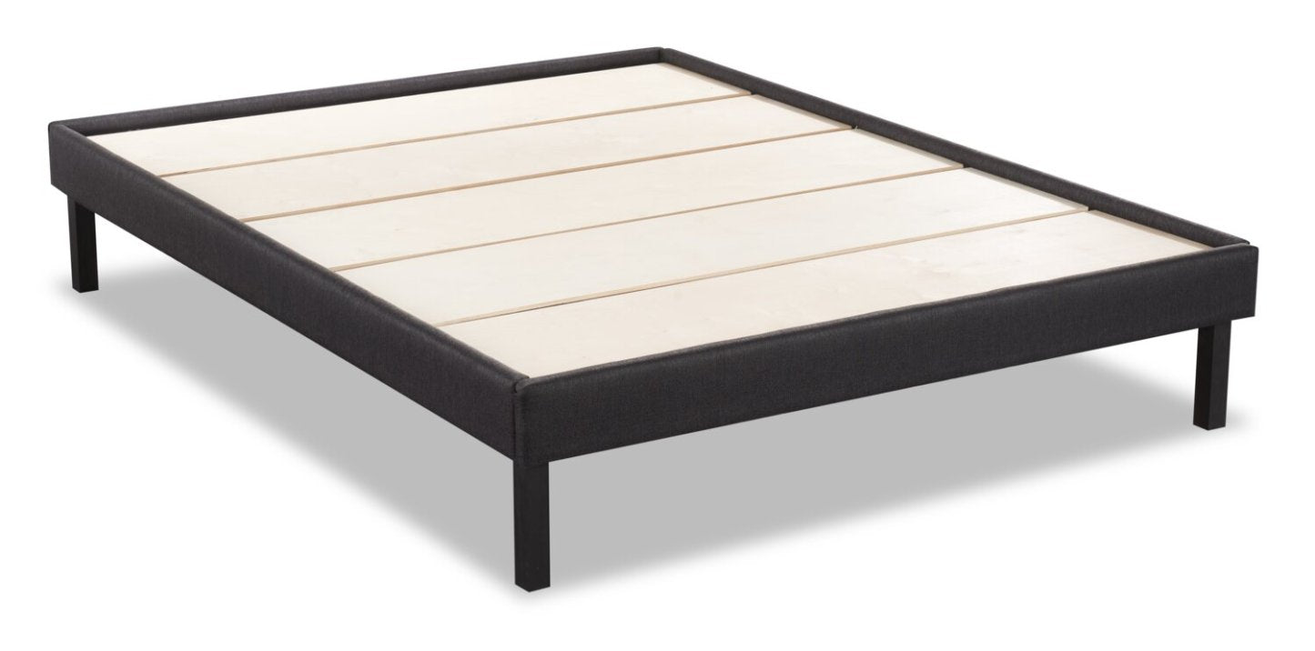 Breeze Twin XL Platform Base - Dark Grey|Base plateforme Breeze pour lit simple très long - gris foncé|BREEZBTX