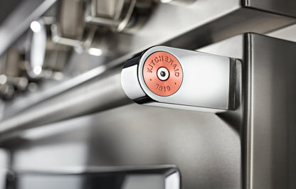 Kit médaillon de poignée de cuisinière de style commercial KitchenAid - W11368841CF | Trousse de médaillon KitchenAid pour poignée de cuisinière de style commercial - W11368841CF | W11368CF