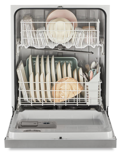 Lave-vaisselle encastrable à commande frontale Whirlpool 24 57 dBA - Acier inoxydable - WDF341PAPM | Lave-vaisselle encastré Whirlpool de 24 po et de 57 dBA avec commandes à l'avant - acier inoxydable …