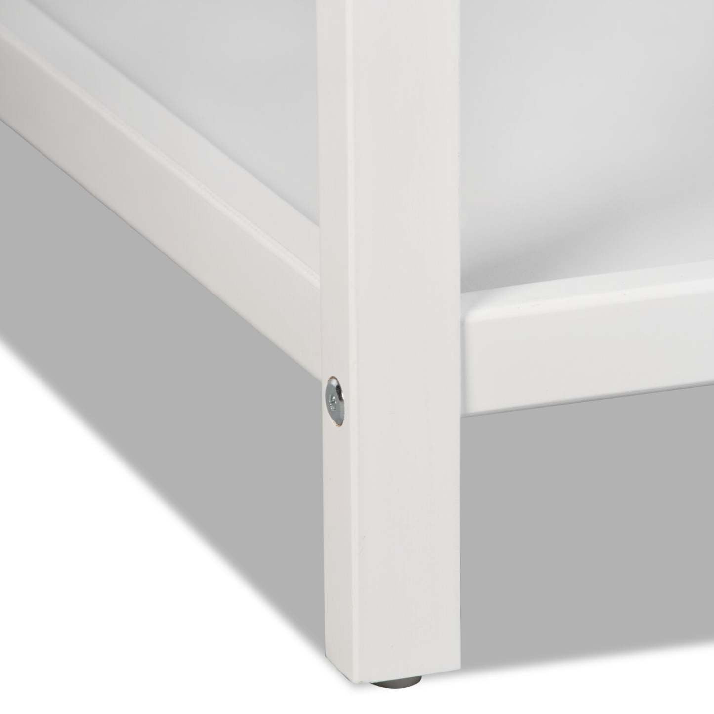 Table à langer avec matelas à langer Harper - Blanc | Table à langer Harper pour bébé avec matelas à langer - blanche