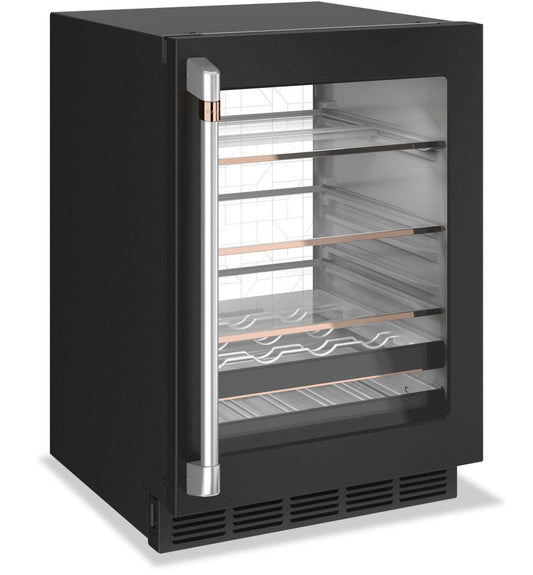 Réfrigérateur Café de 5,1 pi³ et de 24 po avec zone de boissons Beverage CenterMC - noir - CCP06BP3PD1