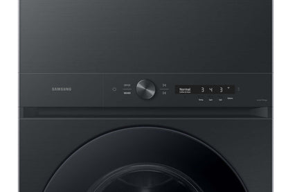 Samsung 5,3 pi³ Hub de lavage à vapeur à chargement frontal - Acier inoxydable noir - WH46DBH550EVAC | Tour de lavage Hub de lavage à la vapeur Samsung à chargement frontal de 5,3 pi³ - acier inoxydable …