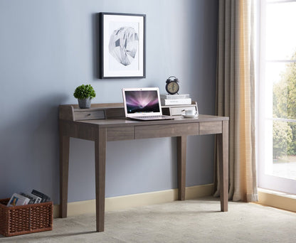 Bureau Jude 47.25 à 3 tiroirs - Noisette|Bureau Jude de 47,25 po à 3 tiroirs - noisette