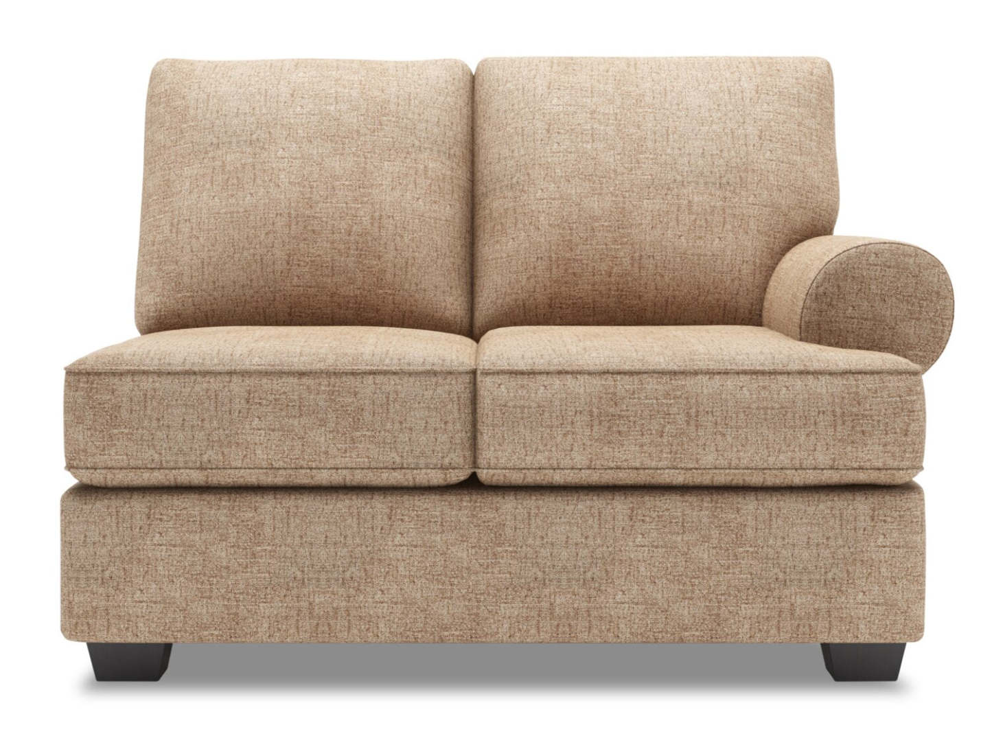 Canapé Lab Roll RAF Causeuse - Luxe Taupe | Causeuse de droite Roll de la collection Sofa Lab - Luxe Taupe | RO222893